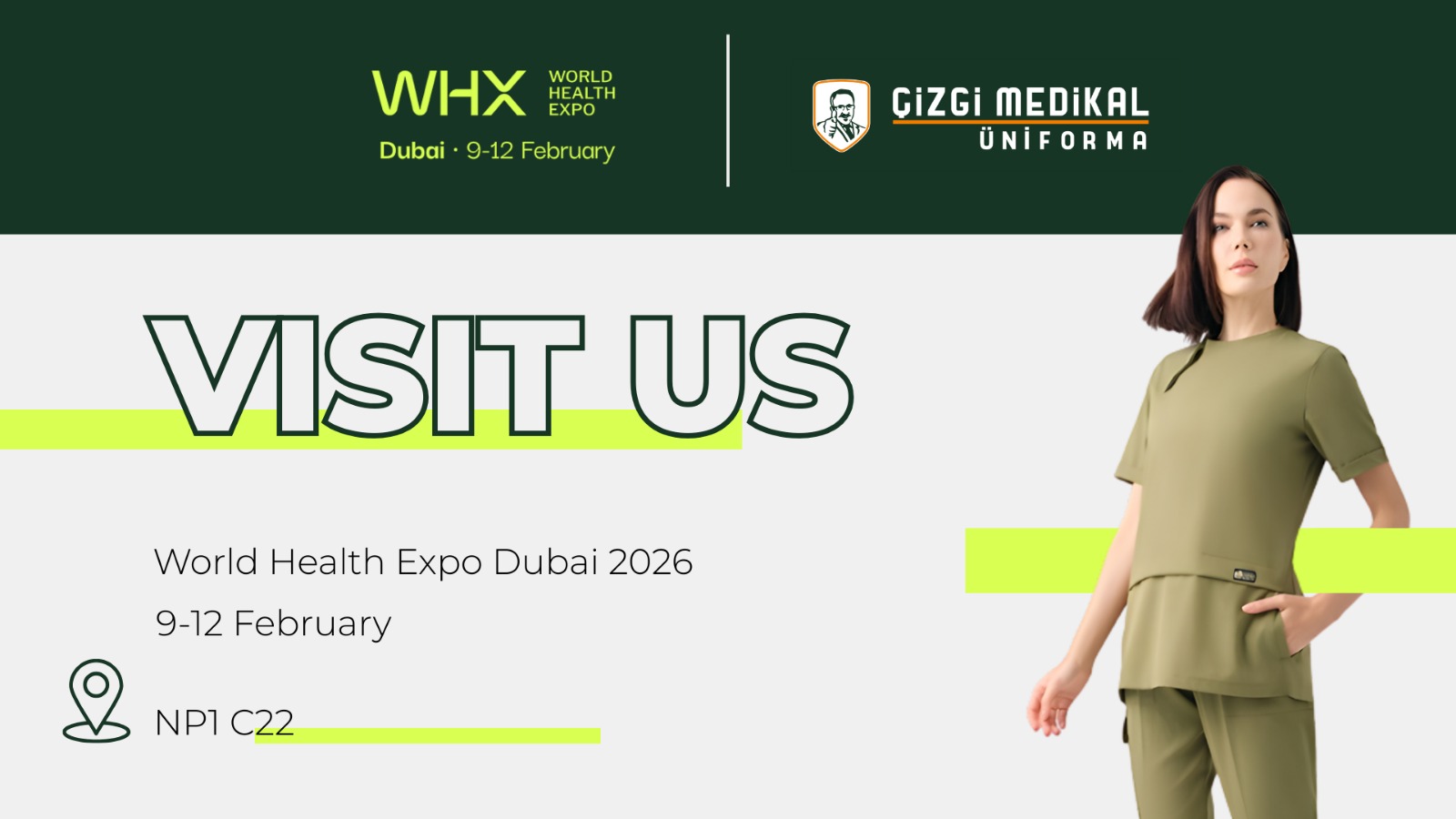 Çizgi Medikal, World Health Expo Dubai 2026’da Global Sağlık Profesyonelleriyle Buluşuyor
