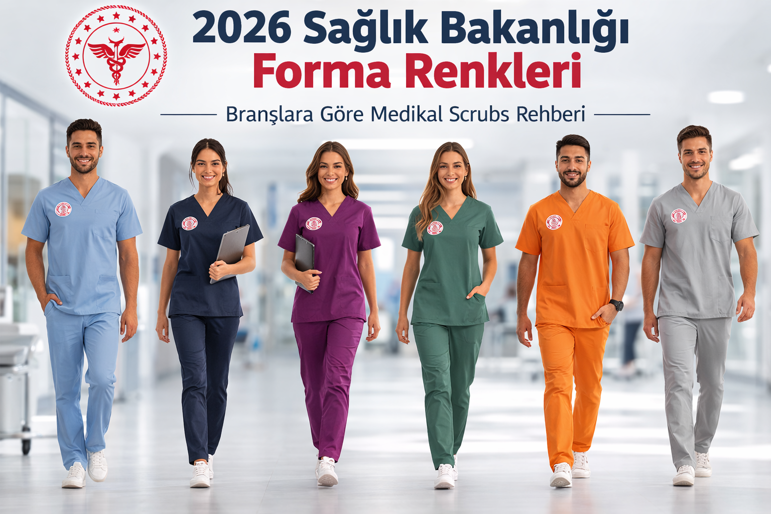 2026 Sağlık Bakanlığı Forma Renkleri: Branşlara Göre Medikal Scrubs Rehberi