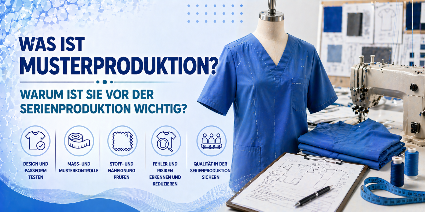 Was ist Musterproduktion? Warum ist sie vor der Serienproduktion wichtig?