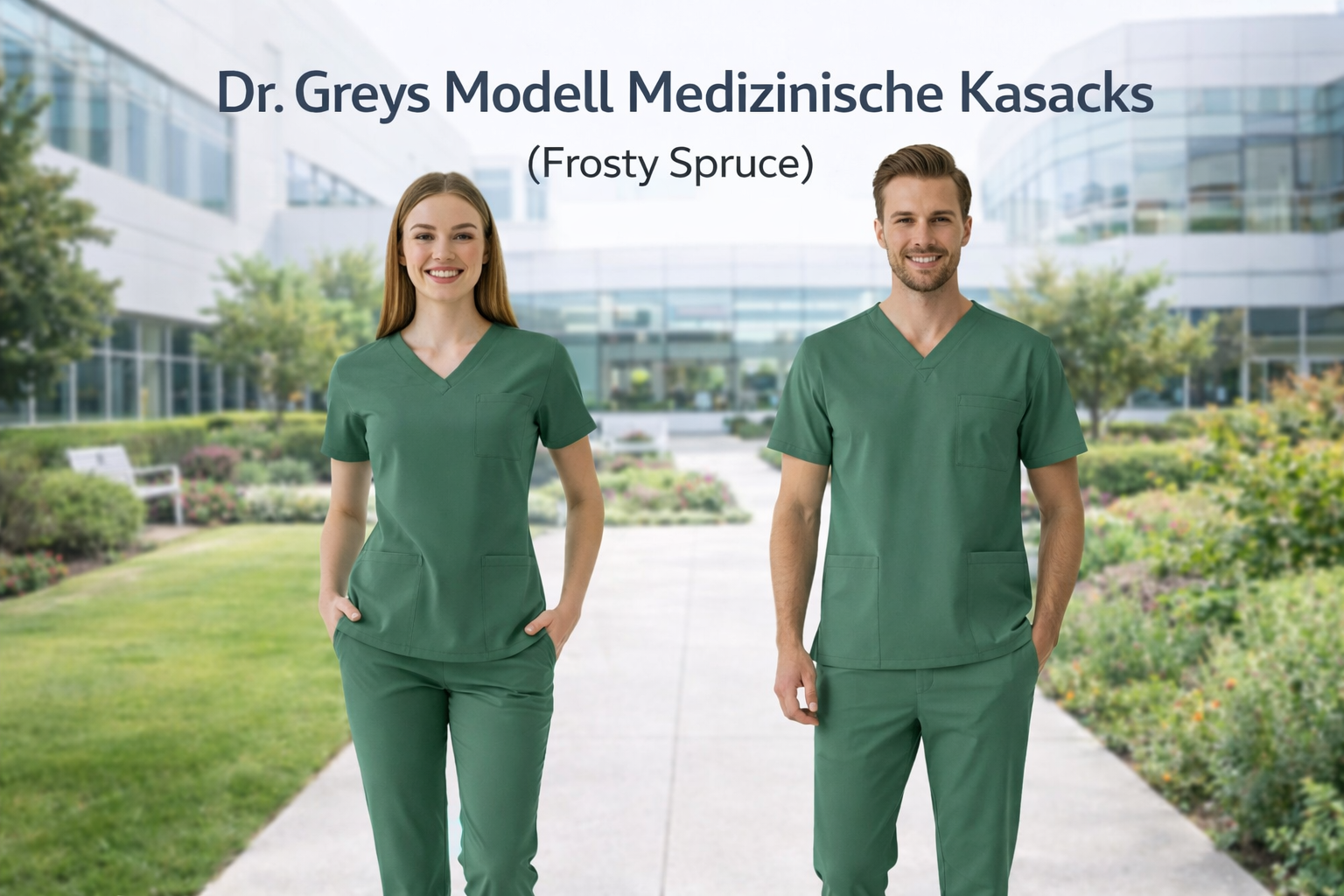 Bedeutung der Farbe Frosty Spruce und Frische in der medizinischen Kleidung