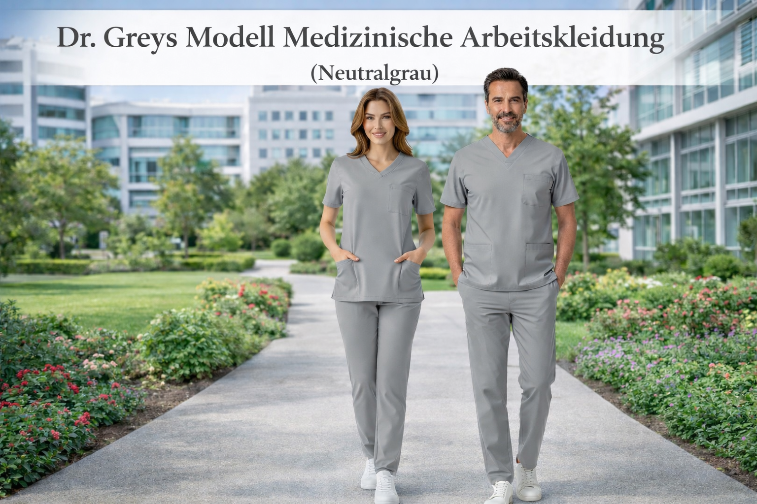 Die Bedeutung von Neutral Gray und zeitlose Professionalität in der medizinischen Kleidung