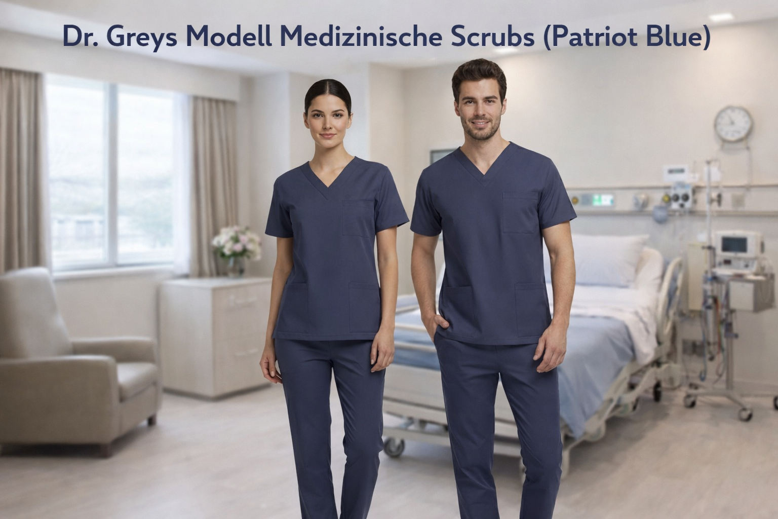 Patriot Blue Scrubs: Die Farbe von Vertrauen, Autorität und Professionalität