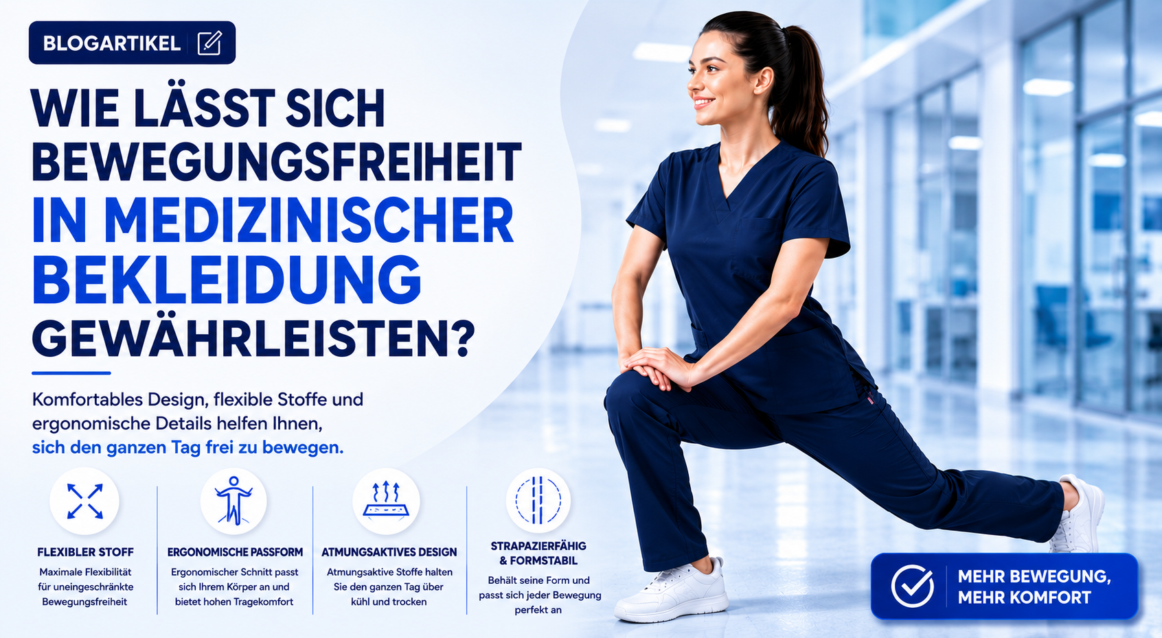 Wie Wird Bewegungsfreiheit Bei Medizinischer Kleidung Erreicht?