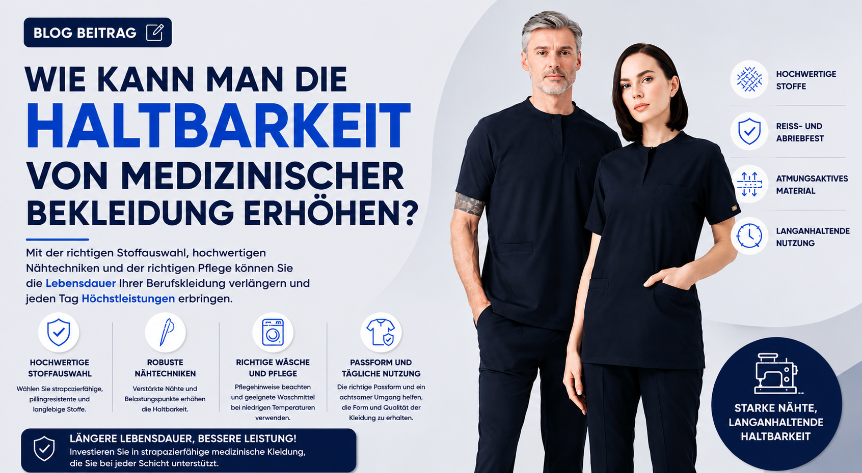 Wie Kann Die Haltbarkeit Medizinischer Kleidung Erhöht Werden?