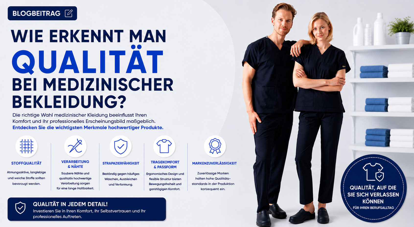 Wie Erkennt Man Qualität Bei Medizinischer Kleidung?