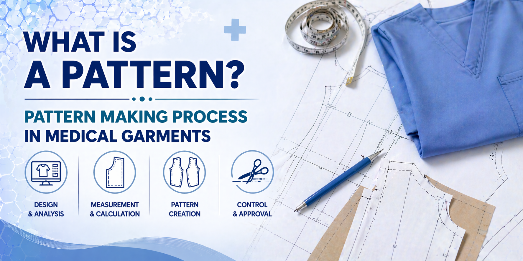 What is Pattern Making? The Pattern Preparation Process in Medical Clothing