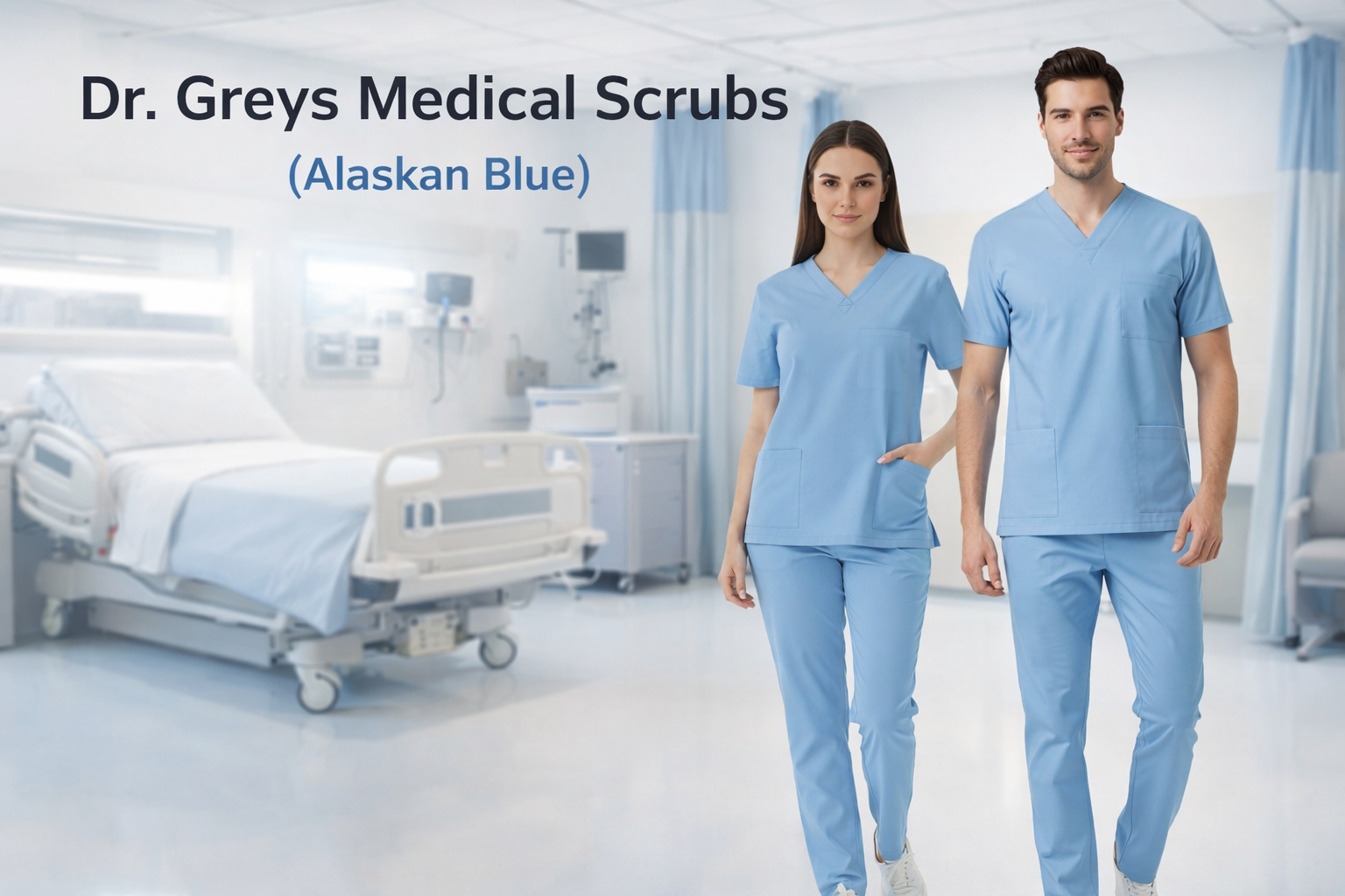 Meaning of Alaskan Blue Color and Trust in Medical Wear
