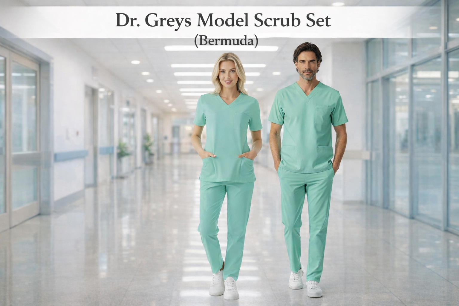 The Meaning of Bermuda Color and Fresh Energy in Medical Wear