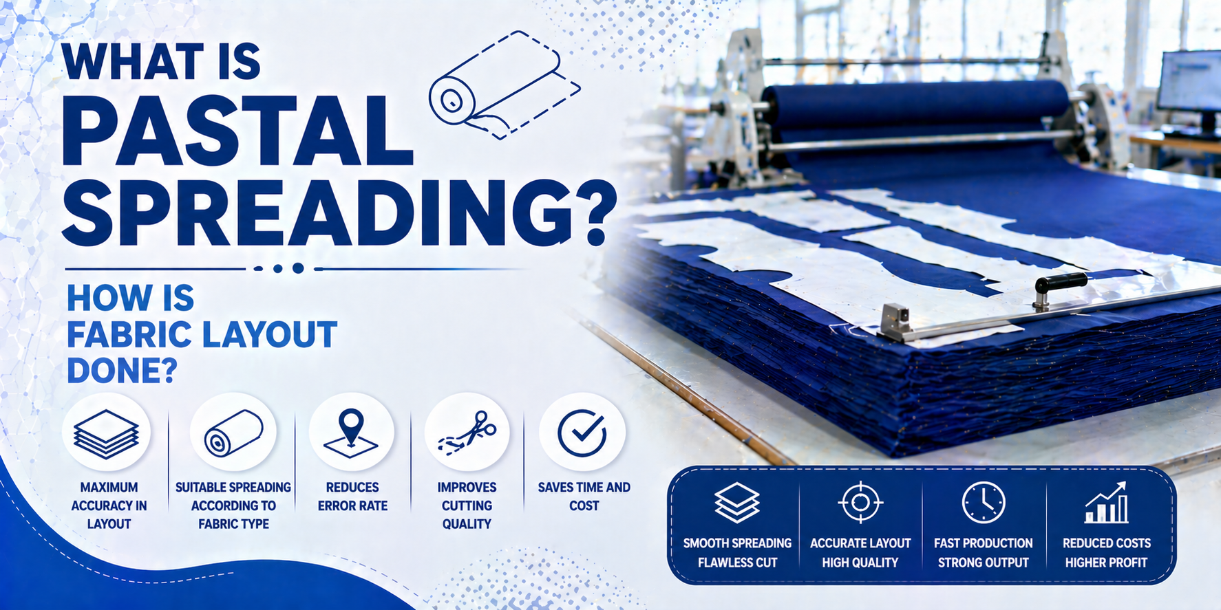 What Is Fabric Spreading? How Is Fabric Layout Done?