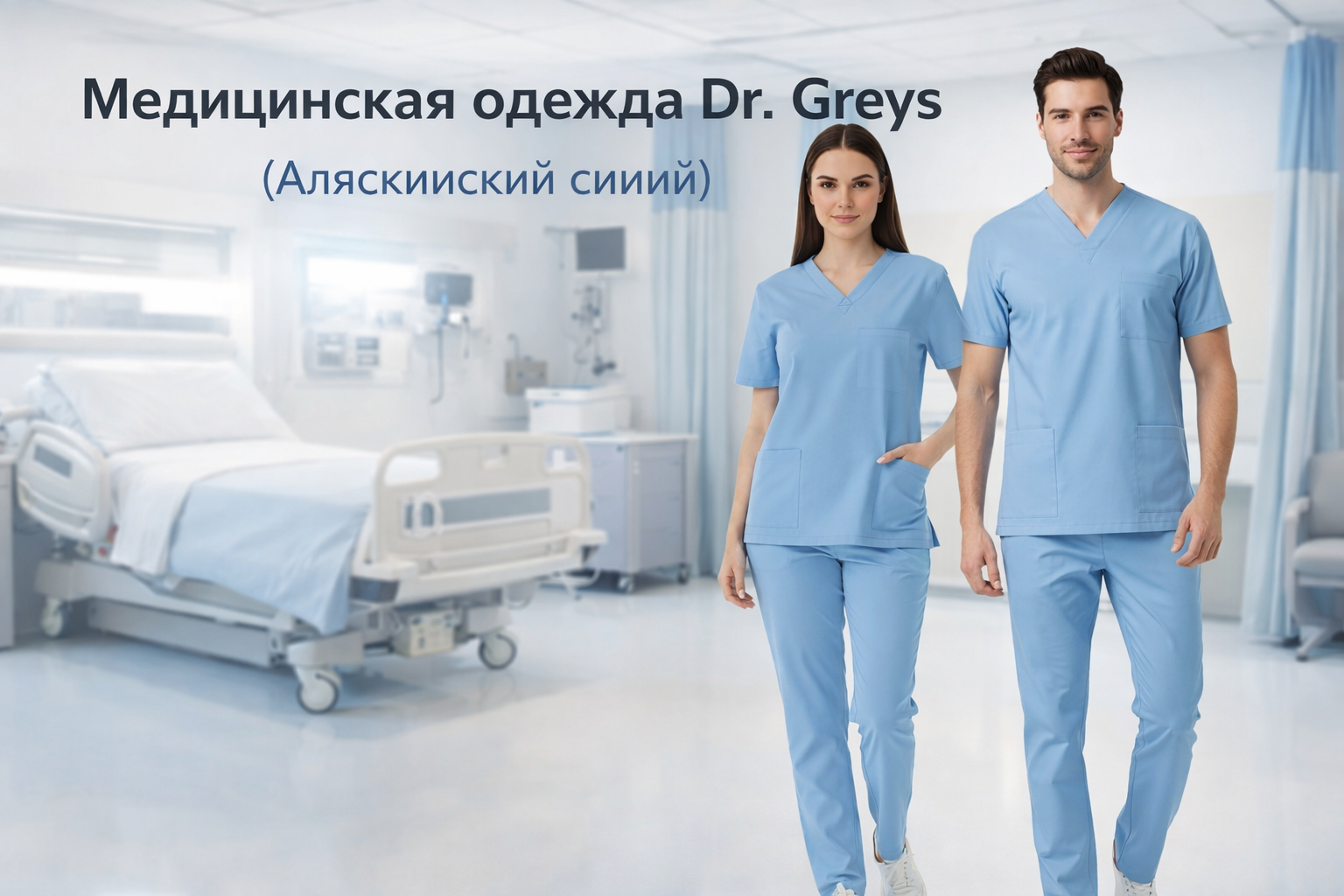 Значение аляскинского синего цвета и надежность медицинской одежды