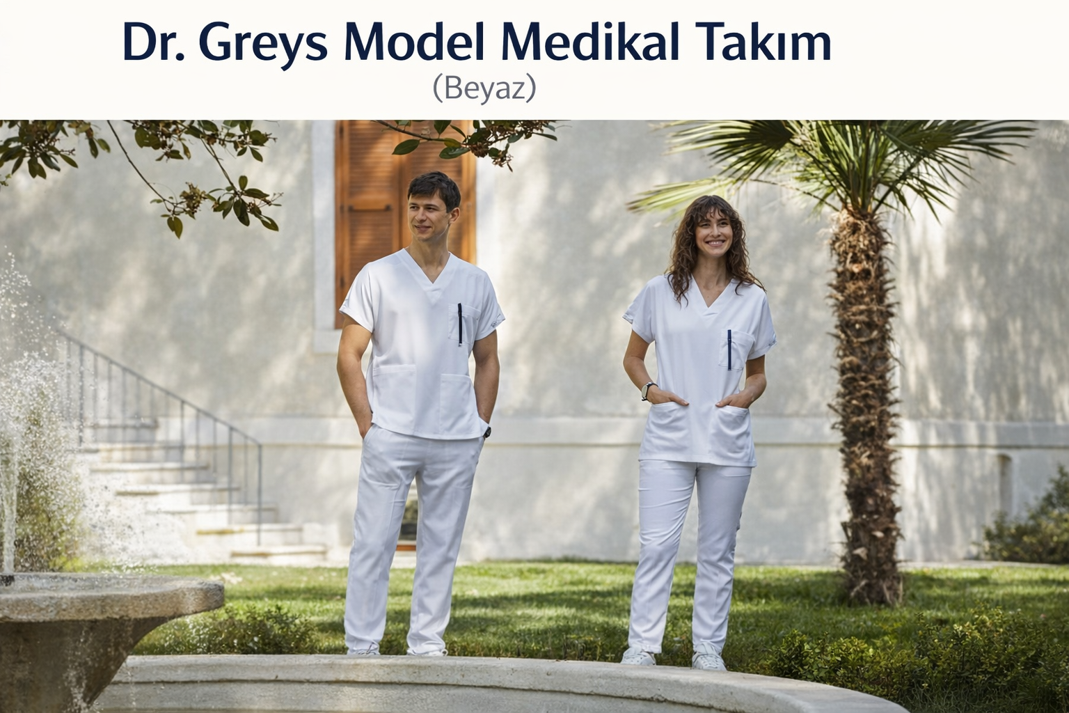 Beyaz Scrubs: Saflık, Hijyen ve Profesyonelliğin Rengi