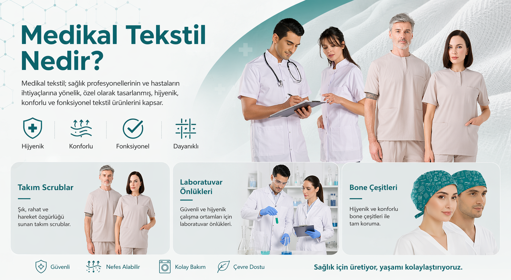 Medikal Tekstil Nedir? Özellikleri ve Kullanım Alanları