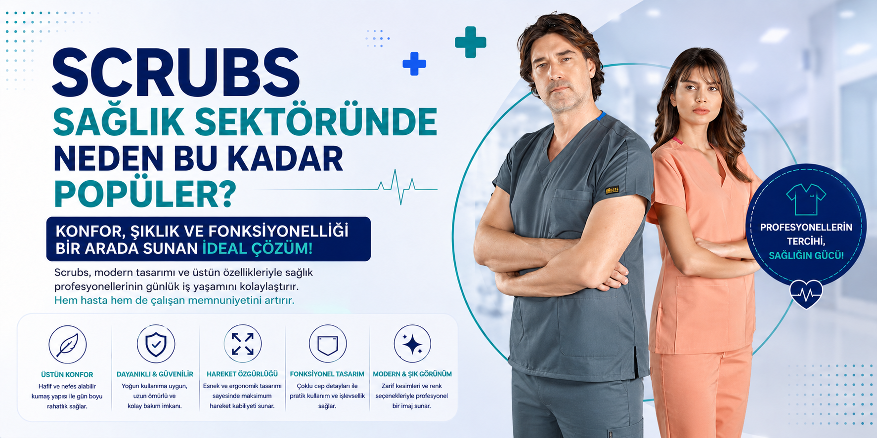 Scrubs Sağlık Sektöründe Neden Bu Kadar Popüler?