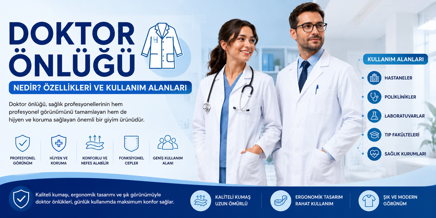 Doktor Önlüğü Nedir? Özellikleri ve Kullanım Alanları