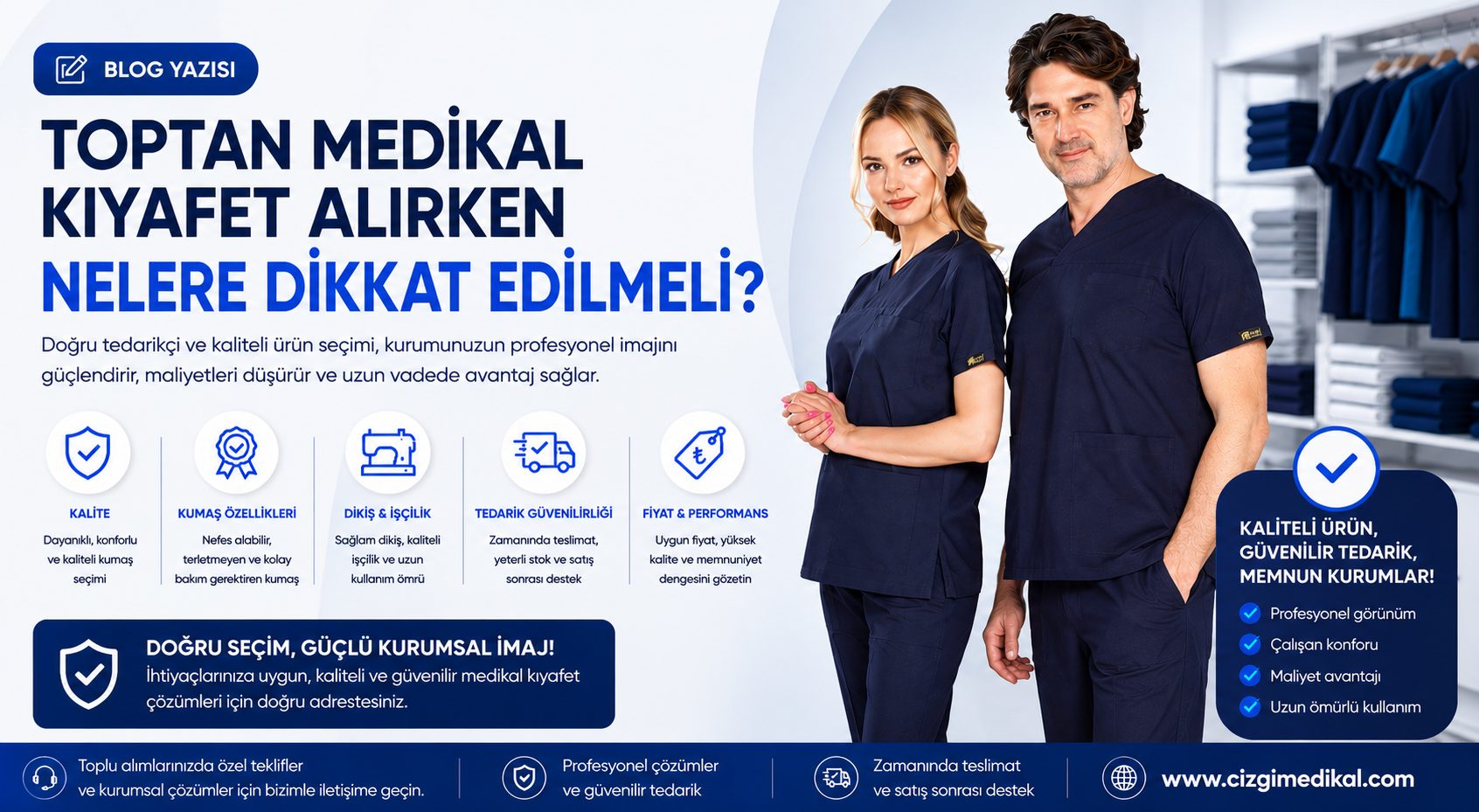 Toptan Medikal Kıyafet Alırken Nelere Dikkat Edilmeli?