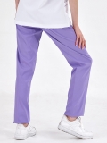 Lila Dr. Greys Doktor Hemşire Pantolonu (Tek Alt) Lüks Likralı Kumaş