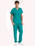 Surgical Green Dr. Greys Doctor Nurse Medical Scrubs Set Luxury Lycra Fabric