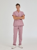 Altrosa Dr. Greys Medizinischer Scrubs Set für Ärzte und Pflege Polyester-Baumwoll-Mischgewebe