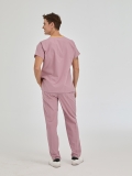 Altrosa Dr. Greys Medizinischer Scrubs Set für Ärzte und Pflege Polyester-Baumwoll-Mischgewebe