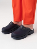 Navy Blue Women's Doctor Nurse Medical Classic Perforated Clogs