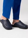 Marineblau Herren Doktor Krankenpfleger Medikal Klassische Gelochte Medizinische Clogs