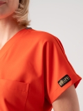 Bitter Orange Dr. Greys Doctor Nurse Medical Scrubs Set Best Lycra Fabric