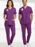 Ebe Forması Scrubs Likralı Takım Sağlık Bakanlığı Uyumlu-Byzantium