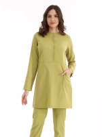 Lüks Likralı Fermuarlı Tesettür Takımlar