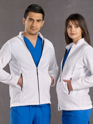 Beyaz Hastane Polar Ceket
