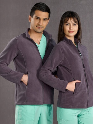 Füme Hastane Polar Ceket