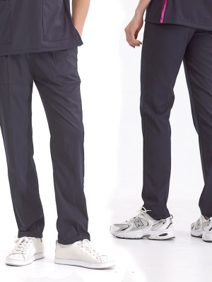 Lacivert Dr. Greys Doktor Hemşire Pantolonu (Tek Alt) Lüks Likralı Kumaş