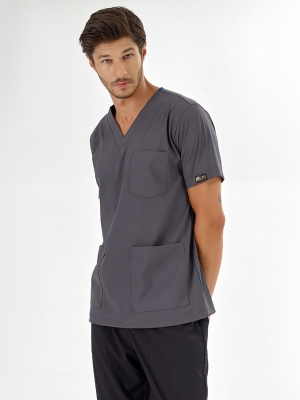 Füme Silva Lüks Likralı Tek Üst