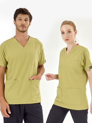 Antep Fıstığı Silva Lüks Likralı Tek Üst