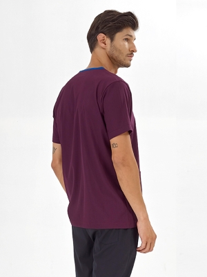 Plum Silva Lux Lycra Single Top