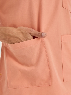 Somon Dr. Greys Doktor Hemşire Medikal Scrubs Takım Terikoton Kumaş