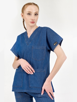 Single Upper Medijean Dr. Greys Model (Real Denim Fabric)