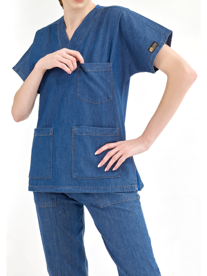 Single Upper Medijean Dr. Greys Model (Real Denim Fabric)