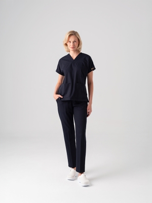 Beyaz Kadın Doktor Hemşire Medikal Klasik Delikli Sabo Terlik