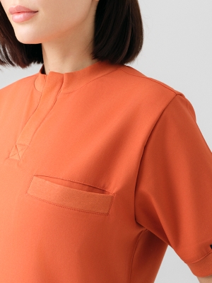 Tile Red Star Doctor Nurse Medical Scrubs Set Best Lycra Fabric