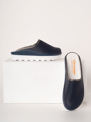 Navy Blue Women's Doctor Nurse Medical Fit Vivacolor Clogs