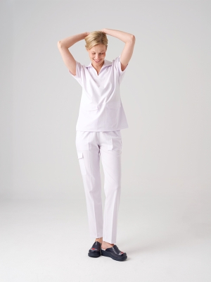 Lacivert Kadın Doktor Hemşire Medikal VivaNakış Sabo Terlik