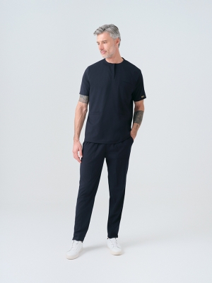 Navy Blue Cool Doctor Nurse Medical Scrubs Set Best Lycra Fabric