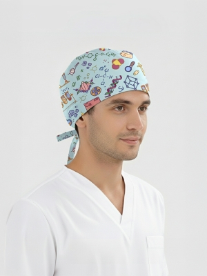 Formül Desenli Bone (Cotton Likra Kumaş)