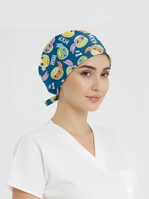 Kahraman Takımı Desenli Bone (Cotton Likra Kumaş)