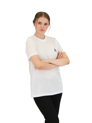 Beyaz Çizgi Penye Tişört