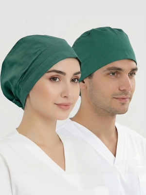 Petrol Green Classic Surgical Cap