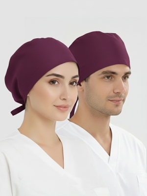 Plum Classic Surgical Cap