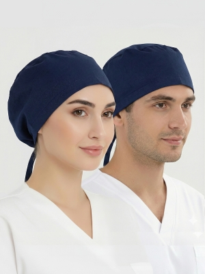 Navy Blue Classic Surgical Cap