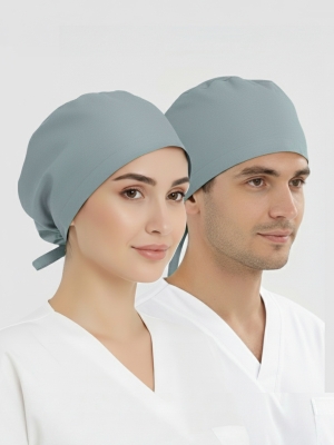 Smoke Gray Classic Surgical Cap