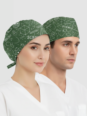 Science Lessons Cotton Lycra Patterned Cap
